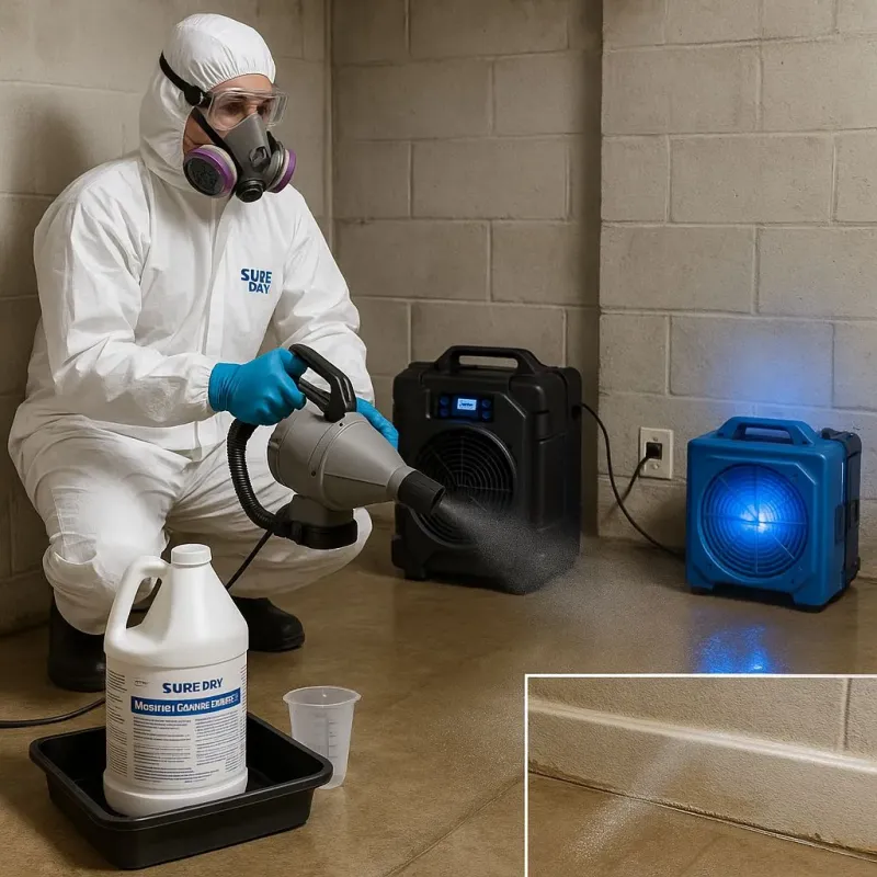 Sanitization and Odor Removal process in Hurley, MS
