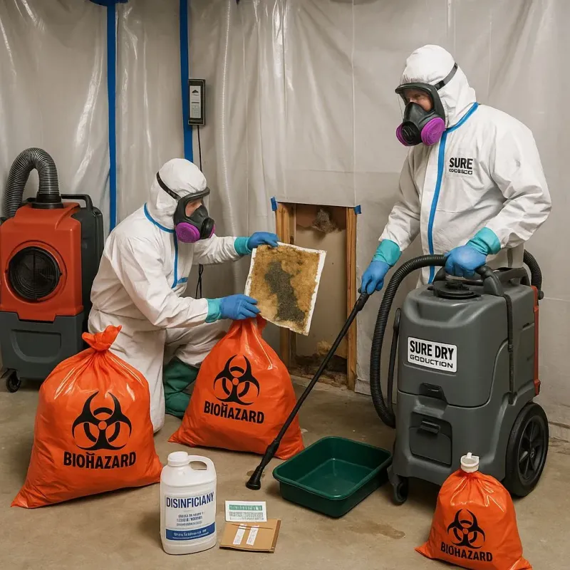 Contaminated Water Handling Protocols process in Hurley, MS