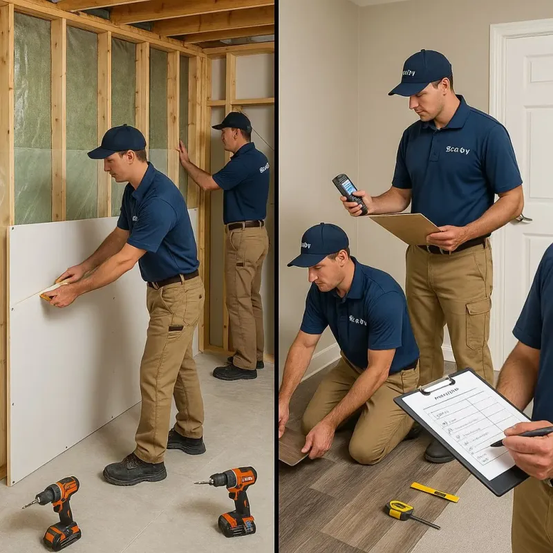 Repairs and Reconstruction process in Hurley, MS